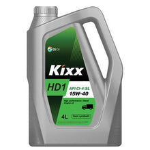 טען תמונה למציג הגלריה, Kixx HD1 CI-4/SL 15W-40(E) -שמן מנוע סינטטי לרכב דיזל 4 פעימות- 4 ליטר 