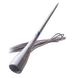 אנטנת VHF ימית מפיברגלס 1.50 מטר עם כבל RG58 באורך 5 מטר גיין 3dB דגם SPARK DB/6/N תוצרת Banten