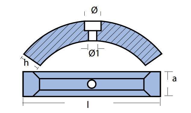 צינק טבעת 3 חלקים SAIL DRIVE לכלי שייט / יאכטות וסירות
