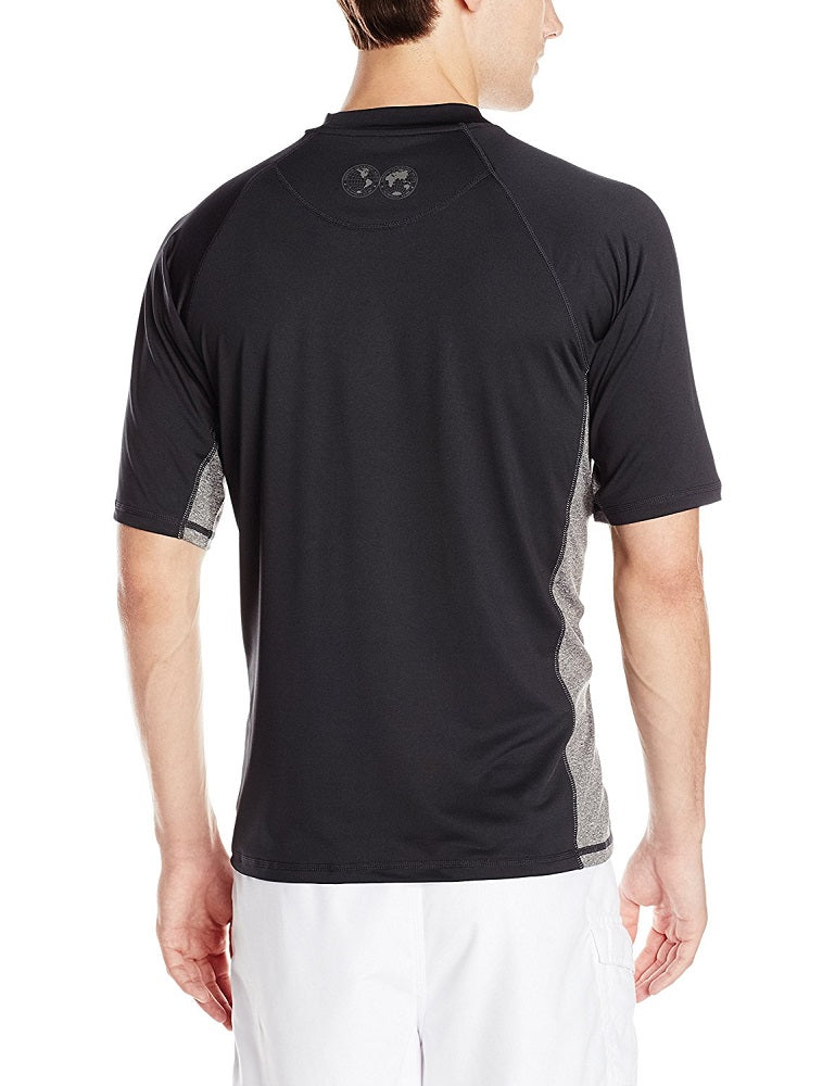 חולצת שחייה גלישה וחתירה ראשגארד RASH GUARD שרוול קצר, הגנה גבוהה מקרני UV +50 אידיאלי לספורט ימי ושהייה בשמש נשיונל ג'יאוגרפיק ™National Geographic