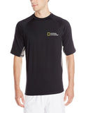 חולצת שחייה גלישה וחתירה ראשגארד RASH GUARD שרוול קצר, הגנה גבוהה מקרני UV +50 אידיאלי לספורט ימי ושהייה בשמש נשיונל ג'יאוגרפיק ™National Geographic