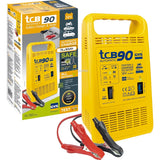 מטען מצבר אוטומטי 12V לרכב 15-90AH דגם TCB 90 תוצרת GYS צרפת