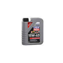 טען תמונה למציג הגלריה, שמן מנוע 15W40 לרכב MOS2 LEICHTLAUF תוצרת LIQUI MOLY תכולה 1 ליטר *אפור