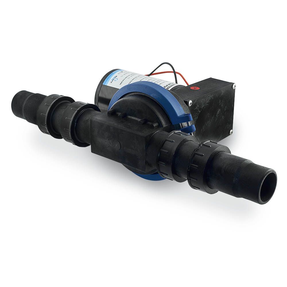משאבת מים אפורים 12V דיאפרגמה עצמית שאיבה 32 ליטר/דקה חיבורים 38 מ״מ דגם 03-01-003 תוצרת Albin Pump