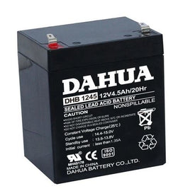 מצבר סוללת גיבוי פריקה עמוקה 4.5 אמפר תוצרת DAHUA DHB12-4.5 – דגם