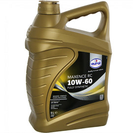 EUROL MAXENCE RC E100061 10W60 שמן מנוע סינטטי מלא לרכב 5 ליטר מתאים לרכב דיזל / בנזין