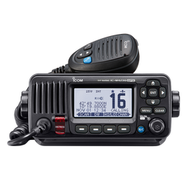 מכשיר קשר VHF ימי קבוע 25W עם GPS מובנה ו-DSC Class D וביטול רעשים אקטיבי IPX7 דגם IC-M423G תוצרת Icom®