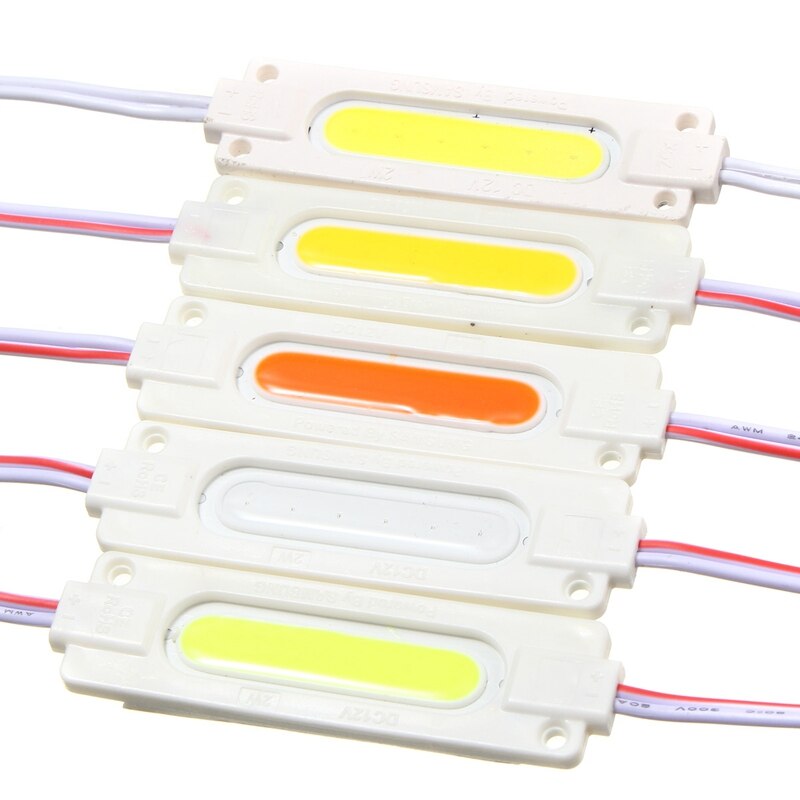 תאורה לד רב תכליתי מודול לד ‎ COB 2W צבע 7000–8000 קלווין 12V דגם MICC192