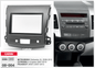 פנל התקנה 2 DIN למיצובישי OUTLANDER 2006–2012