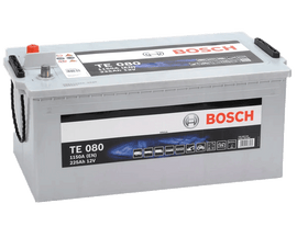 מצבר למשאית ואוטובוס 240 אמפר EFB 12V דגם TE080 TECMA תוצרת בוש BOSCH