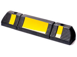 ROHER TOOLS פס בלימה מעצור חניה לרכב סטופר עשוי גומי קשיח כולל מחזיר אור