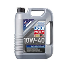 טען תמונה למציג הגלריה, שמן מנוע סינטטי מלא 10W40 MoS2 תוצרת ליקווי מולי LIQUI MOLY מיכל 5 ליטר 