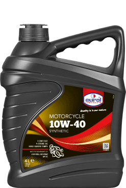 EUROL 10W40 שמן מנוע סינטטי 4 פעימות לאופנוע – 4 ליטר 
