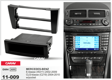 טען תמונה למציג הגלריה, פנל התקנה 1 DIN למרצדס CLS 2004–2010