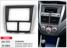 טען תמונה למציג הגלריה, פנל התקנה 2 DIN לסובארו FORESTER 2008–2012