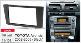 פנל התקנה 2 DIN לטויוטה AVENSIS 2002–2008