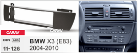 פנל התקנה 1 DIN לב.מ.וו X3 2004–2010
