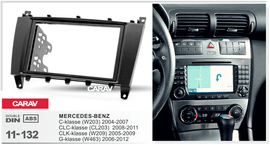 פנל התקנה 2 DIN למרצדס CLK 2005–2009