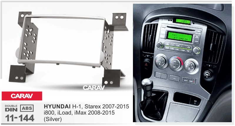פנל התקנה 2 DIN ליונדאי I800 2008–2015