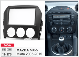 פנל התקנה 2 DIN למאזדה MX 5 2005–2015