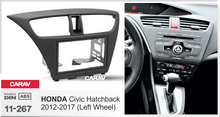 טען תמונה למציג הגלריה, פנל התקנה 2 DIN להונדה CIVIC 2012–2017