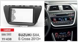 פנל התקנה 2 DIN לסוזוקי SX4 2013+