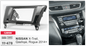 פנל התקנה 2 DIN לניסאן X TRAIL 2014+