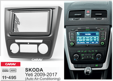 Load image into Gallery viewer, פנל התקנה 2 DIN לסקודה YETI 2009–2017