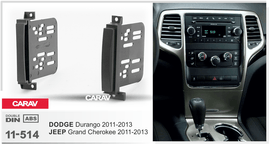 פנל התקנה 2 DIN לג'יפ GRAND CHEROKEE 2011–2013