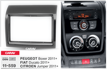 Load image into Gallery viewer, פנל התקנה 2 DIN לפיאט DUCATO 2011+