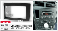 Load image into Gallery viewer, פנל התקנה 2 DIN לוולוו S60 2000–2004