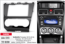 טען תמונה למציג הגלריה, פנל התקנה 2 DIN לסובארו FORESTER 2015–2018