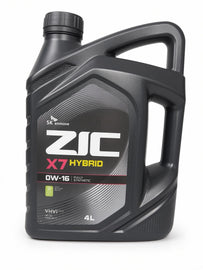 ZIC X7 HYBRID 0W16 -שמן מנוע סינטטי מלא לרכב היברידי- 4 ליטר