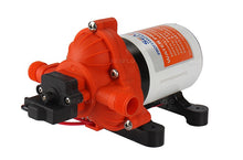 טען תמונה למציג הגלריה, משאבת מים חשמלית 12V לקרוואן וכלי שייט משאבת דיאפרגמה למים מתוקים 3 מתאימות 11.3 ליטר/דקה לחץ אוויר 45psi דגם DP1-030-045-33 תוצרת SEAFLO 
