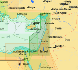 כרטיס מפה דיגיטלי C-MAP Max-N+ חופי ישראל מיקרו SD תוצרת C-MAP