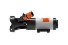 טען תמונה למציג הגלריה, משאבת בור חשמלית 24V משאבת מקרטור לריקון מי ביוב או שירותים 45 ליטר/דקה מתאים לכלי שייט קרוואן או שירותים דגם MP2120-02 תוצרת SEAFLO 