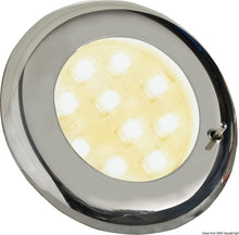 Load image into Gallery viewer, מנורת תיקרה LED עם מתג לסירה דגם 13.877.65 תוצרת אוסקולטי Osculati®