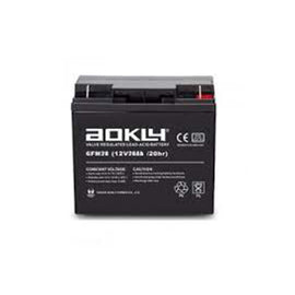 מצבר סוללת גיבוי אטום 20 אמפר 12V תוצרת AOKLY דגם 6-FM-20