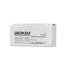 מצבר ג'ל פריקה עמוקה 150 אמפר 12V תוצרת AOKLY דגם 6-GFM-150