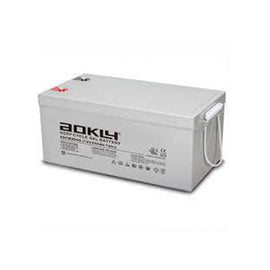 מצבר ג'ל פריקה עמוקה 250 אמפר 12V תוצרת AOKLY דגם 6-GFM-250