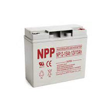 טען תמונה למציג הגלריה, מצבר אטום גיבוי NPP NP12-15 – 12V 15AH