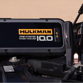 בוסטר התנעה לרכב HULKMAN דגם Alpha100 פיק התנעה 4000 אמפר עם מסך LED
