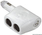 תקע למצת כפול עם כניסות USB לסירה דגם 14.519.17 תוצרת Osculati