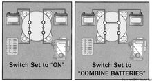 Load image into Gallery viewer, סויטש למצבר Battery switch 300A מצבים OFF-ON-BOTH דגם 14.923.03 תוצרת Osculati