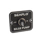 מפסק למשאבת מים 24V על פאנל אלומיניום שחור SEAFLO דגם SFSP-02