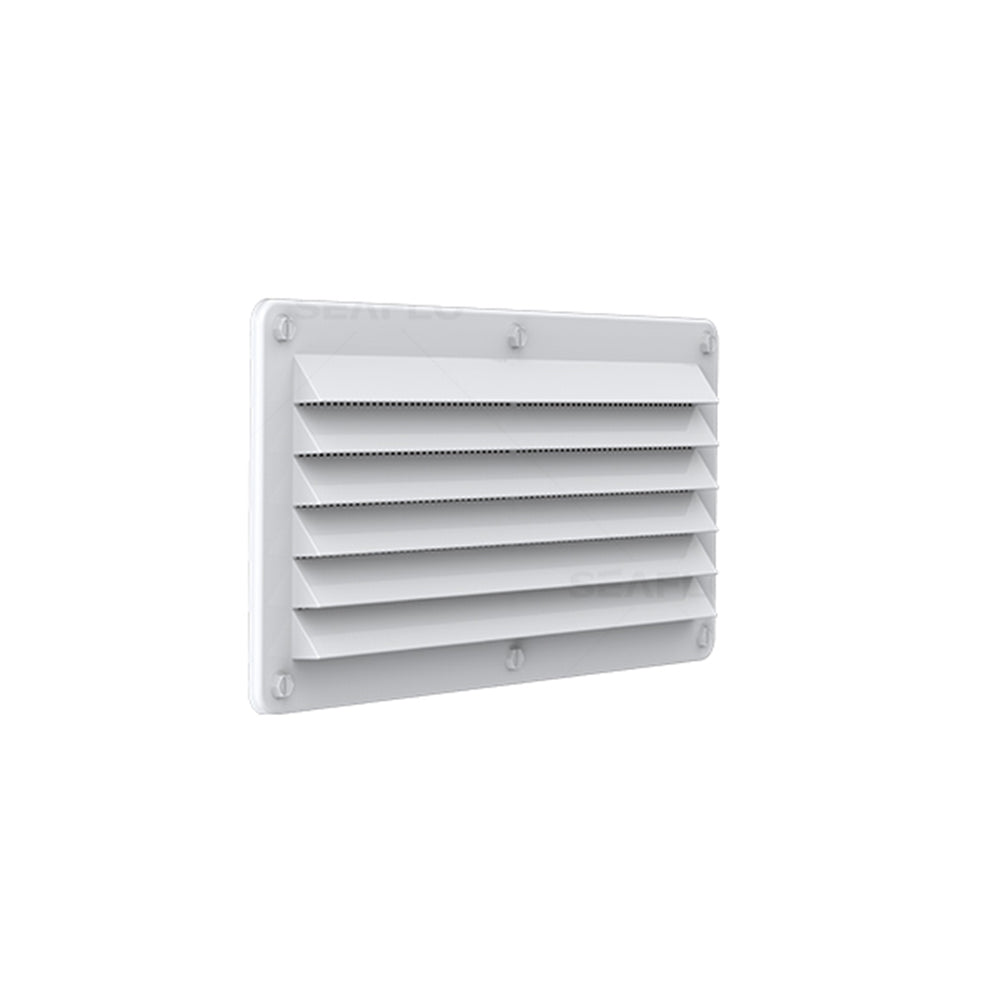 תריס אוורור לקרוואן 26.5x12.5 ס"מ מפלסטיק לבן SEAFLO דגם SFDV1-260-125