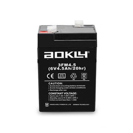 מצבר סוללת גיבוי אטום AOKLY 6V 4.5Ah