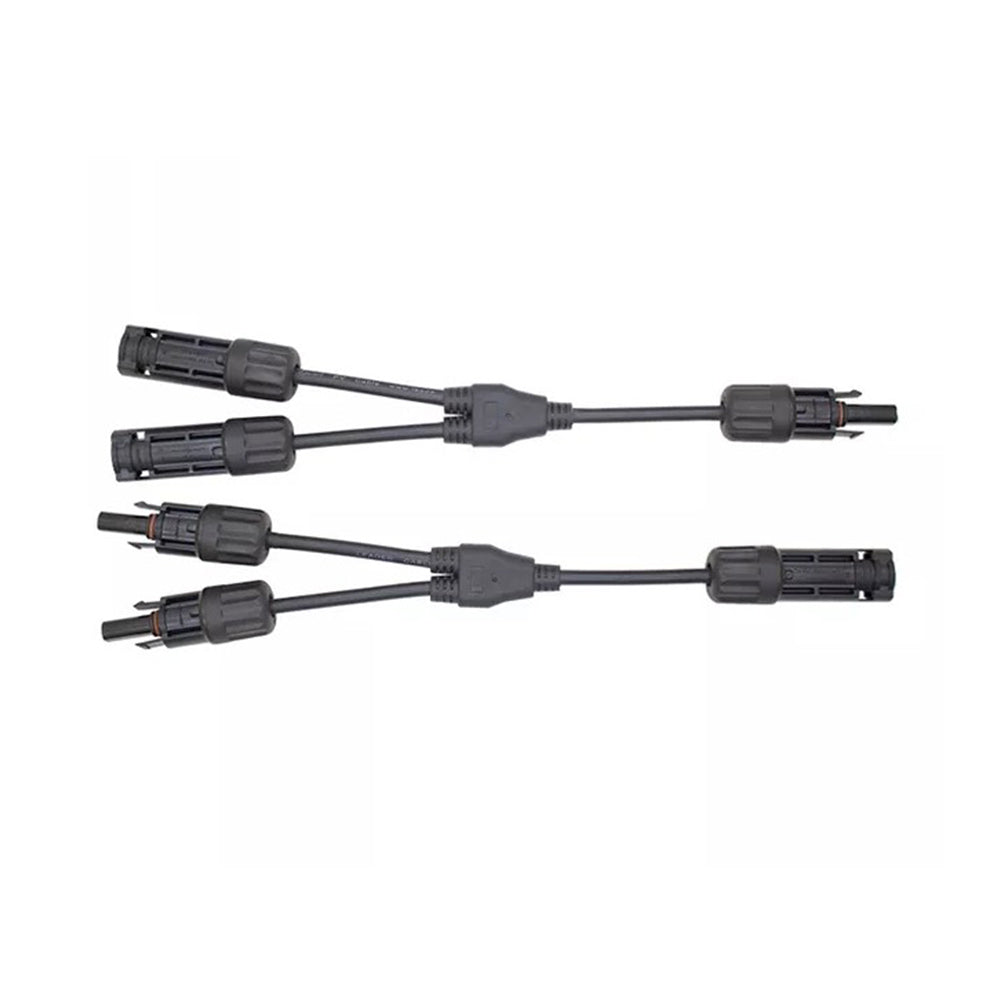 מחבר MC4 מאריך כפול LEADER דגם SY-BY21, 50A, IP67, לכבל סולארי 2.5/4/6 מ"מ