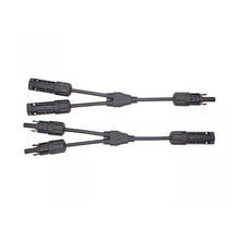 Load image into Gallery viewer, מחבר MC4 מאריך כפול LEADER דגם SY-BY21, 50A, IP67, לכבל סולארי 2.5/4/6 מ"מ
