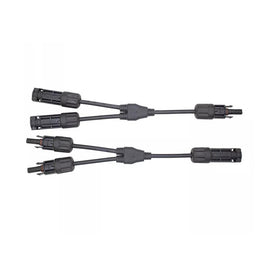 מחבר MC4 מאריך כפול LEADER דגם SY-BY21, 50A, IP67, לכבל סולארי 2.5/4/6 מ